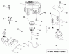 Husqvarna YTH 1542XPT (96043000603) - Yard Tractor (2008-01 & After) Ersatzteile Engine
