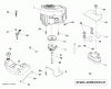 Husqvarna YTH 1542XPT (96043005100) - Yard Tractor (2007-12 & After) (California) Ersatzteile Engine