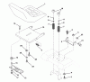 Husqvarna YTH 160 (954140008A) - Yard Tractor (1997-11 & After) Ersatzteile Seat Assembly