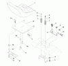 Husqvarna YTH 1746 (954568533) - Yard Tractor (2002-02 & After) Ersatzteile Seat Assembly