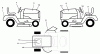 Husqvarna YTH 1746A (954567055) - Yard Tractor (2000-11 & After) Ersatzteile Decals
