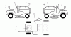 Husqvarna YTH 1746B (954567055) - Yard Tractor (2001-01 & After) Ersatzteile Decals
