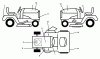 Husqvarna YTH 180 (954000662) (HN18H42A) - Yard Tractor (1994-01 & After) Ersatzteile Decals
