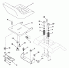 Husqvarna YTH 180 (954000662) (HN18H42A) - Yard Tractor (1994-01 & After) Ersatzteile Seat Assembly