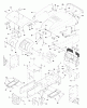Husqvarna YTH 180 (954001082B) - Yard Tractor (1994-12 & After) Ersatzteile Chassis And Enclosures