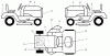 Husqvarna YTH 180 (954001082B) - Yard Tractor (1994-12 & After) Ersatzteile Decals