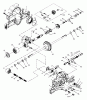 Husqvarna YTH 180 (954001172A) - Yard Tractor (1994-07 & After) Ersatzteile Transaxle, Hydro-Gear - Model Number 310-0750