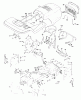 Husqvarna YTH 180 (954140010) (HCYTH180C) - Yard Tractor (1997-01 to 1997-10) Ersatzteile Chassis And Enclosures
