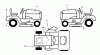 Husqvarna YTH 180 (954140010) (HCYTH180C) - Yard Tractor (1997-01 to 1997-10) Ersatzteile Decals