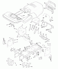 Husqvarna YTH 180 (954140010) (HCYTH180E) - Yard Tractor (1997-11 & After) Ersatzteile Chassis And Enclosures