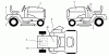 Husqvarna YTH 180 (954140010) (HCYTH180E) - Yard Tractor (1997-11 & After) Ersatzteile Decals