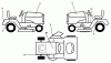Husqvarna YTH 180 (954140010B) - Yard Tractor (1996-12 & After) Ersatzteile Decals