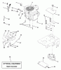Husqvarna YTH 180 (954140010B) - Yard Tractor (1996-12 & After) Ersatzteile Engine