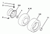 Husqvarna YTH 180 (954140010B) - Yard Tractor (1996-12 & After) Ersatzteile Wheels & Tires