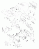 Husqvarna YTH 180 (954140010C) - Yard Tractor (1997-12 & After) Ersatzteile Chassis And Enclosures
