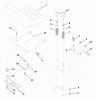 Husqvarna YTH 180 (954140010C) - Yard Tractor (1997-12 & After) Ersatzteile Seat Assembly