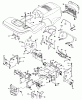 Husqvarna YTH 180 (954140010D) - Yard Tractor (1997-12 & After) Ersatzteile Chassis and Enclosures