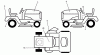 Husqvarna YTH 180 (954140010D) - Yard Tractor (1997-12 & After) Ersatzteile Decals