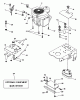 Husqvarna YTH 180 (954140010D) - Yard Tractor (1997-12 & After) Ersatzteile Engine