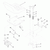 Husqvarna YTH 180 (954140010D) - Yard Tractor (1997-12 & After) Ersatzteile Seat Assembly
