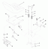 Husqvarna YTH 180 (954140010E) - Yard Tractor (1998-06 & After) Ersatzteile Seat Assembly