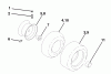 Husqvarna YTH 180 (954140010F) - Yard Tractor (1998-07 to 1998-07) Ersatzteile Wheels & Tires