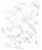 Husqvarna YTH 180 (954140010F) - Yard Tractor (1998-08 & After) Ersatzteile Chassis And Enclosures