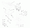 Husqvarna YTH 180 (954140010F) - Yard Tractor (1998-08 & After) Ersatzteile Seat Assembly