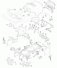 Husqvarna YTH 180 (954140010H) - Yard Tractor (1999-03 & After) Ersatzteile Chassis And Enclosures