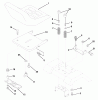Husqvarna YTH 180 (954140010H) - Yard Tractor (1999-03 & After) Ersatzteile Seat Assembly