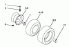 Husqvarna YTH 180 (954140010H) - Yard Tractor (1999-03 & After) Ersatzteile Wheels & Tires