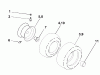 Husqvarna YTH 180 (954140109B) - Yard Tractor (1999-11 & After) Ersatzteile Wheels & Tires