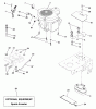 Husqvarna YTH 180 (954830145A) - Yard Tractor (1995-10 & After) Ersatzteile Engine