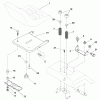 Husqvarna YTH 180 (954830145A) - Yard Tractor (1995-10 & After) Ersatzteile Seat Assembly