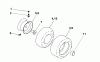 Husqvarna YTH 180 (954830145B) - Yard Tractor (1996-03 & After) Ersatzteile Wheels & Tires