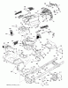 Husqvarna YTH 184 T (96041033100) - Yard Tractor (2013-06) Ersatzteile CHASSIS ENCLOSURES