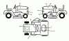 Husqvarna YTH 184 T (96041034300) - Yard Tractor (2013-06) Ersatzteile DECALS