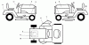 Husqvarna YTH 1842A (954569790) - Yard Tractor (2003-01 & After) Ersatzteile Decals