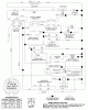 Husqvarna YTH 1842A (954569790) - Yard Tractor (2003-01 & After) Ersatzteile Schematic