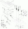 Husqvarna YTH 1842A (954569790) - Yard Tractor (2003-01 & After) Ersatzteile Seat Assembly