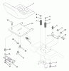 Husqvarna YTH 1842B (954569790) - Yard Tractor (2002-12 & After) Ersatzteile Seat Assembly