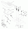Husqvarna YTH 1842C (954569790) - Yard Tractor (2003-02 & After) Ersatzteile Seat Assembly