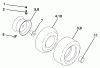 Husqvarna YTH 1848XP (96013000301) - Yard Tractor (2005-03 & After) Ersatzteile Wheels And Tires