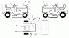 Husqvarna YTH 1848XPA (954567260) - Yard Tractor (2001-02 & After) Ersatzteile Decals