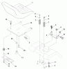 Husqvarna YTH 1848XPA (954567260) - Yard Tractor (2001-02 & After) Ersatzteile Seat Assembly