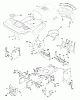 Husqvarna YTH 1848XPD (954567260) - Yard Tractor (2001-12 & After) Ersatzteile Chassis And Enclosures