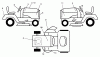 Husqvarna YTH 1848XPD (954567260) - Yard Tractor (2001-12 & After) Ersatzteile Decals
