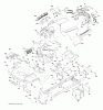 Husqvarna YTH 1848XPT (96043000701) - Yard Tractor (2006-03 & After) Ersatzteile Chassis