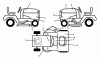 Husqvarna YTH 184T (96041024700) - Yard Tractor (2011-12 & After) Ersatzteile DECALS