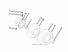 Husqvarna YTH 184T (96041024700) - Yard Tractor (2011-12 & After) Ersatzteile WHEELS TIRES